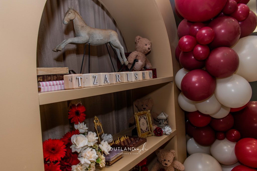 Train table cake at Luxury Toy Store Birthday