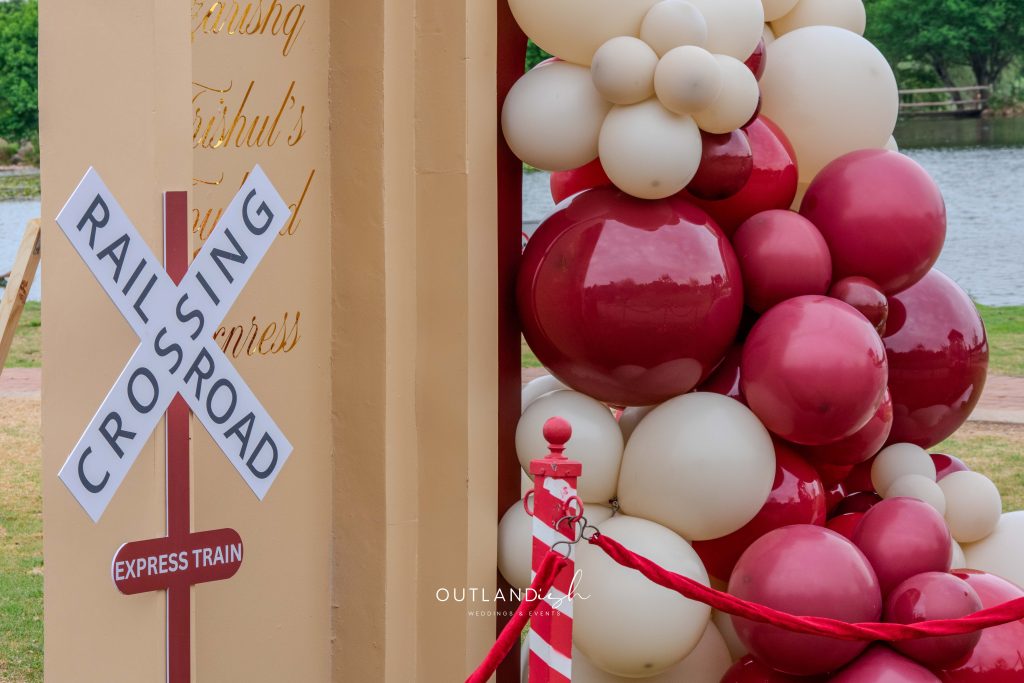 Luxury Toy Store Birthday lounge pods and café tables